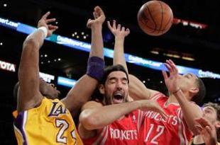 Mucho Lakers para Houston