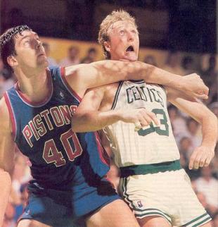 Bill Laimbeer, el pivot que nadie quera enfrentar