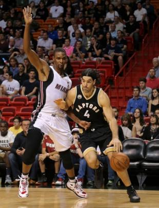 Raptors y centellas, Miami!