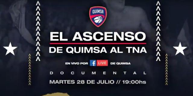 Documental: a 18 aos, Quimsa Campen de la Liga Nacional B