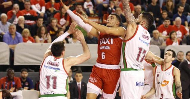 Baskonia en gran nivel, Real Madrid sorprendido en el derby