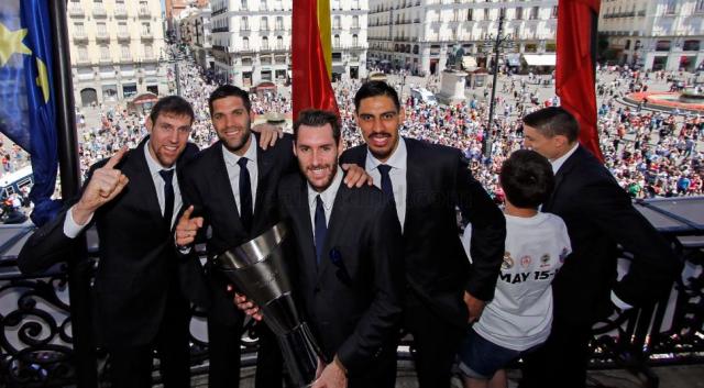 Madrid recibi a los campeones