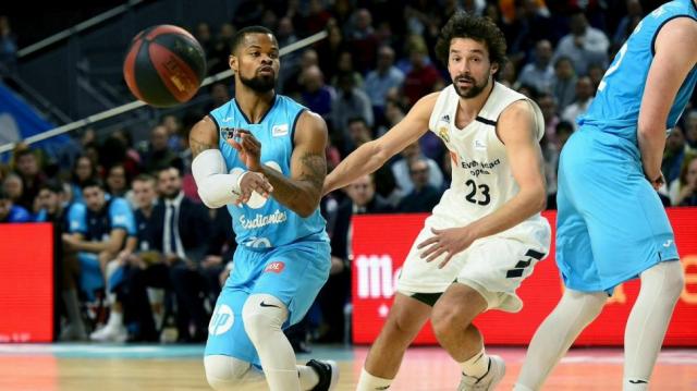 Baskonia en gran nivel, Real Madrid sorprendido en el derby