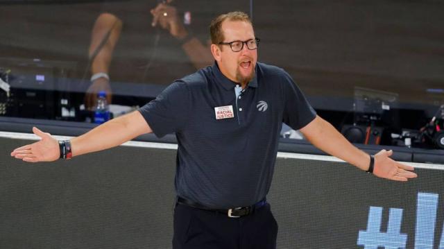 Nick Nurse no est satisfecho a pesar de empatar la serie