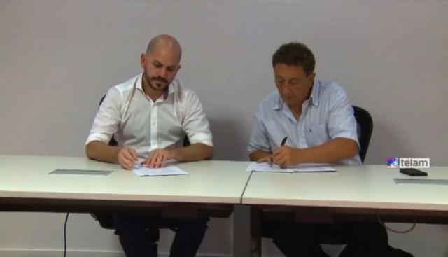 La nueva AdC reflot� el convenio con T�lam