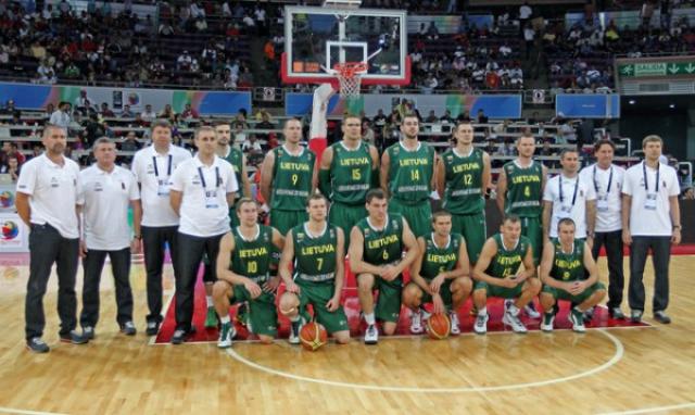 Lituania da una preselecci�n de 24 jugadores para el Mundial de Espa�a