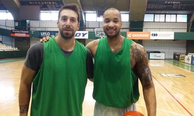 Aguiar y Wade ya se entrenaron en Ferro