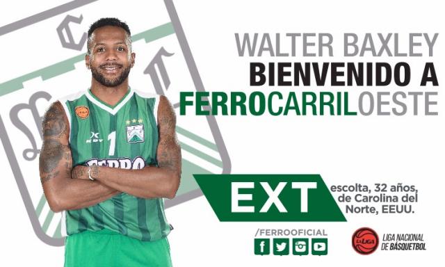 Walter Baxley se pone verde de nuevo