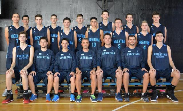 El U16 albiceleste se prueba en el TBF