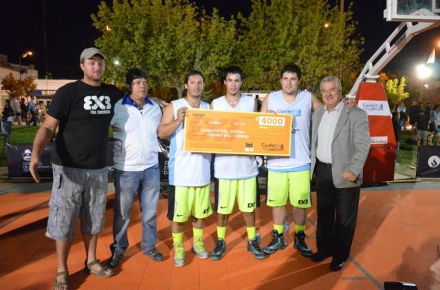 El 3x3 activ Cipolletti, y  Los Piratas ganaron la etapa