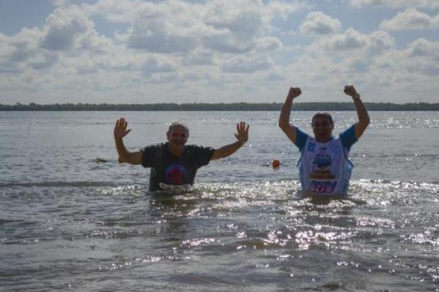 El ritual del r�o volvi� despu�s sesenta a�os