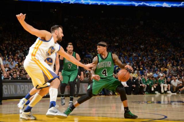 Boston sorprendi a (todos) Golden State