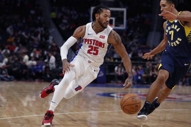 Pistons gan con Rose como abanderado