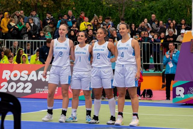 Argentina en el podio del 3x3