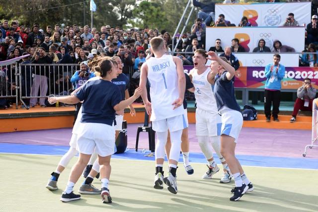 Argentina en el podio del 3x3