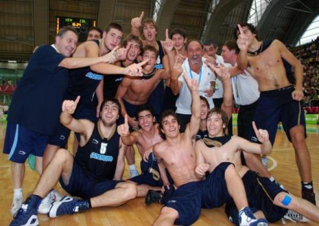 Los U18, dueos de la primera medalla de Oro del 2010!