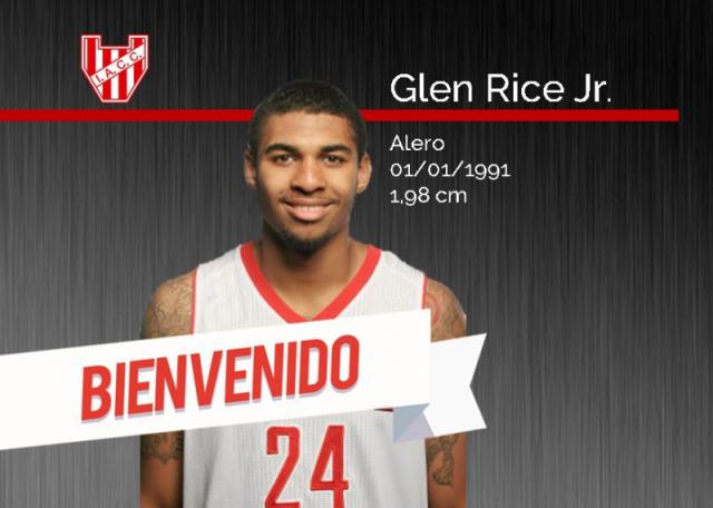 Glen Rice Jr es nueva ficha de Instituto