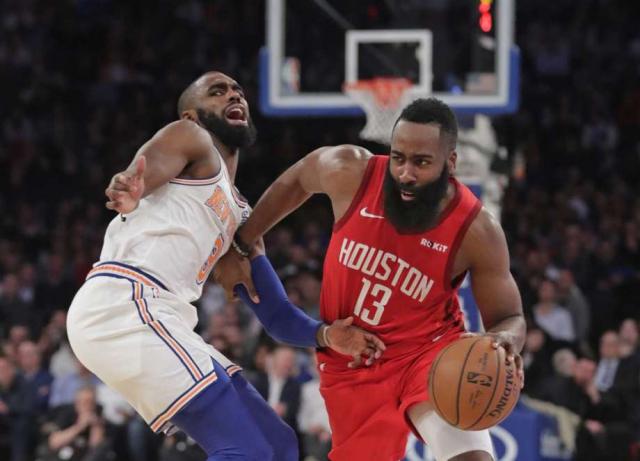 James Harden: infernal actuacin en el Madison Square Garden