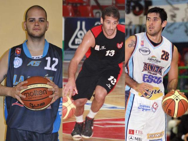 Tres refuerzos granates