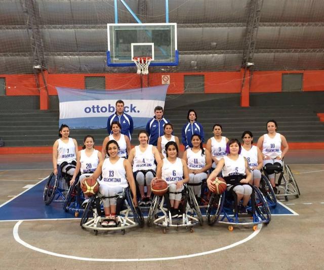 Se viene el debut de la selección femenina de básquet en silla de ruedas