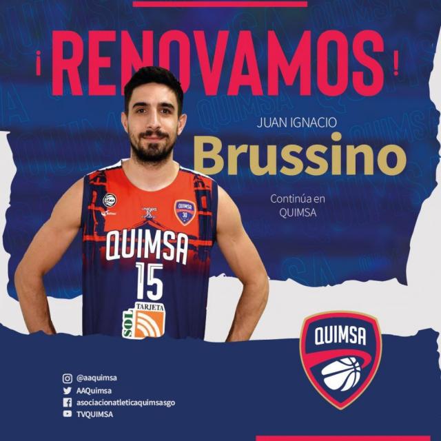 Brussino: "La decisión de continuar es meramente deportiva"