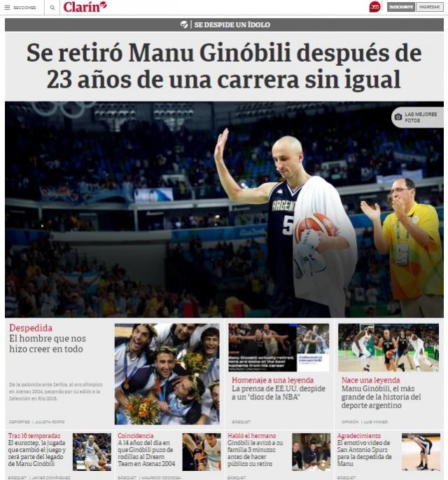 Manu segn los medios